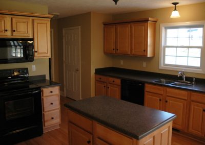 Kitchen of an available home
